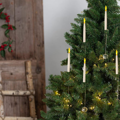 😮Halloween-Deko – schwebende Kerzen mit Zauberstab🔥