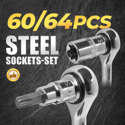 ⏳Begrenzte Zeit 50% Rabatt💥🔧CR-V-Stahl-Steckschlüsselsatz