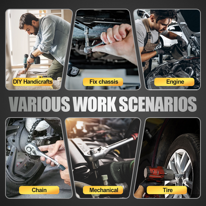 ⏳Begrenzte Zeit 50% Rabatt💥🔧CR-V-Stahl-Steckschlüsselsatz