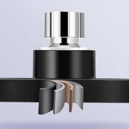 360° verstellbarer quadratischer Duschkopf