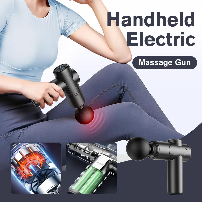 Elektrische Handmassagepistole mit 4PCS Köpfen