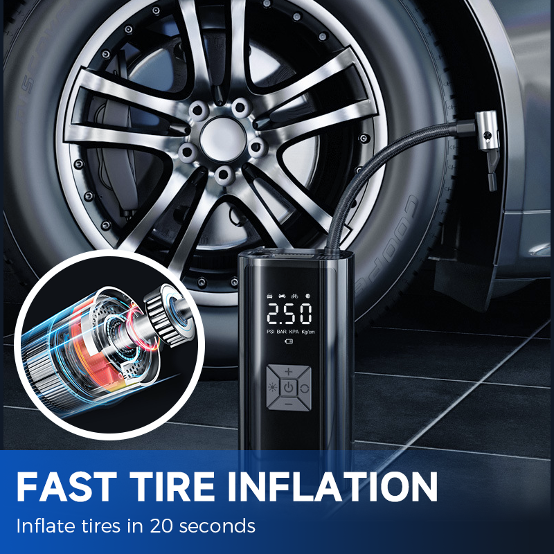 🎁 Sonderangebot 50% RABATT 🔥Tragbarer elektrischer Reifenfüller