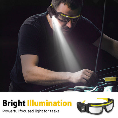 💥 Heißer Verkauf 50% Rabatt✨Freihändige LED-Arbeitslichtbrille