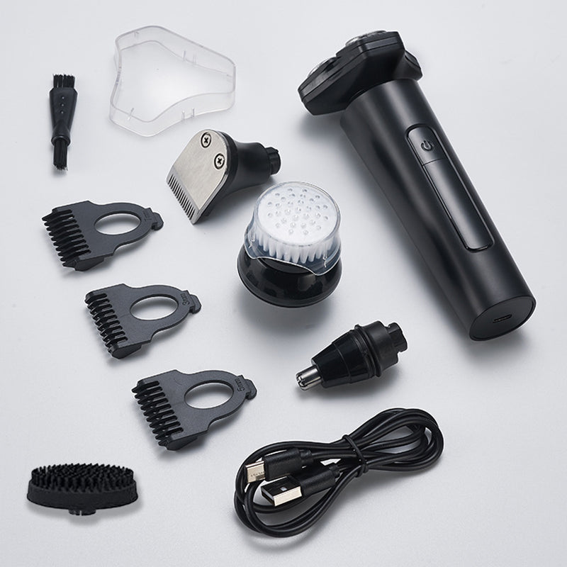 Multifunktionaler Elektrischer LED-Display 3-Klingen-Rasierer für Herren (50% Rabatt)