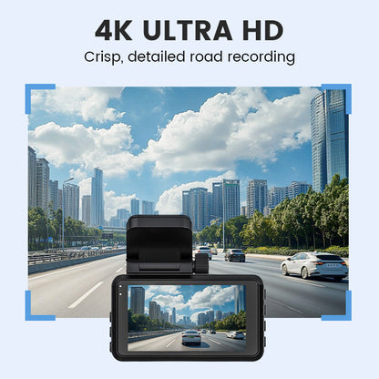 🔥Black-Friday-Mega-Angebot – 50 % Rabatt!🔥4K Ultra HD Dashcam mit Nachtsicht & WLAN - Loop-Aufnahme und Parkmodus