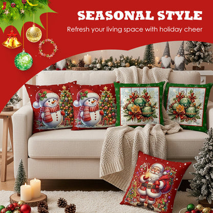 🎄🔥Weihnachtsaktion 45 % RABATT🔥Niedrige Weihnachtsdruck Kissenbezug