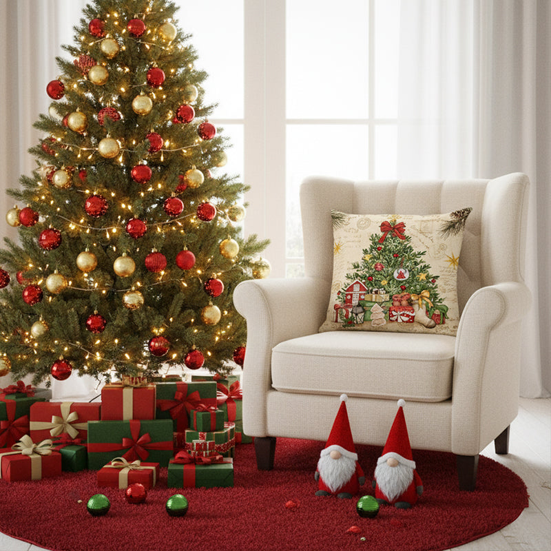 🎄🔥Weihnachtsaktion 45 % RABATT🔥Niedrige Weihnachtsdruck Kissenbezug