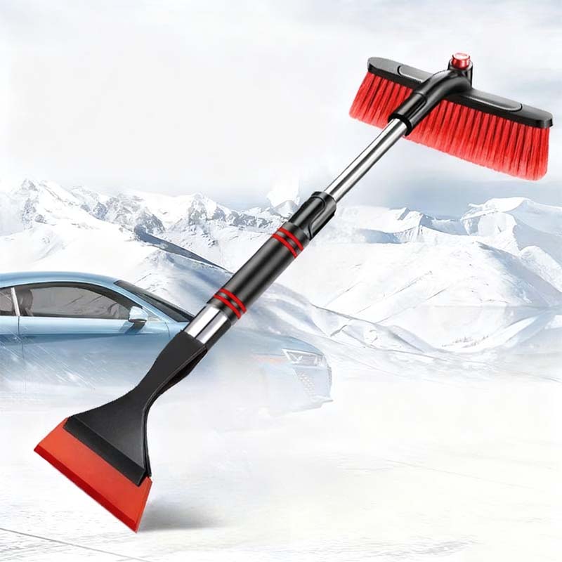 🪥❄️ Multifunktionale Auto-Schneebürste mit Eiskratzer