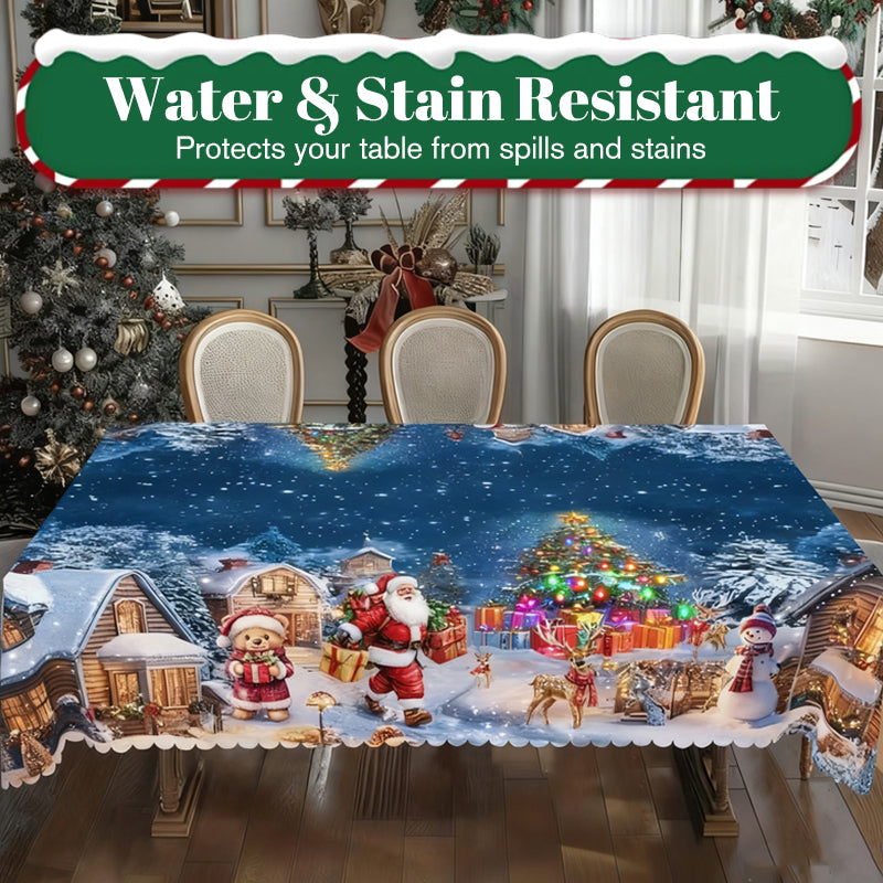 🎄🎁 Weihnachts-Tischdecke | Festlicher Zauber Zuhause! 🎄🎁