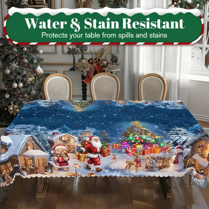 🎄🎁 Weihnachts-Tischdecke | Festlicher Zauber Zuhause! 🎄🎁