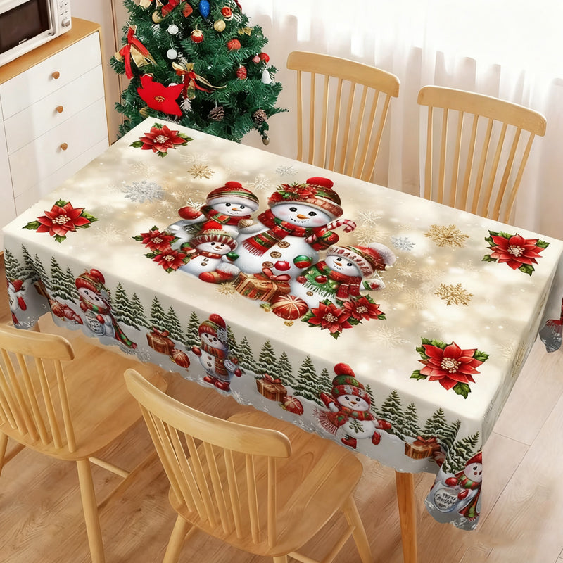 🎄🎁 Weihnachts-Tischdecke | Festlicher Zauber Zuhause! 🎄🎁