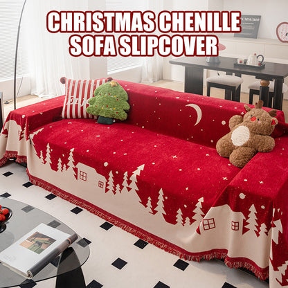 🧑‍🎄 50 % RABATT -🌲Weihnachten Chenille Sofa Schonbezug