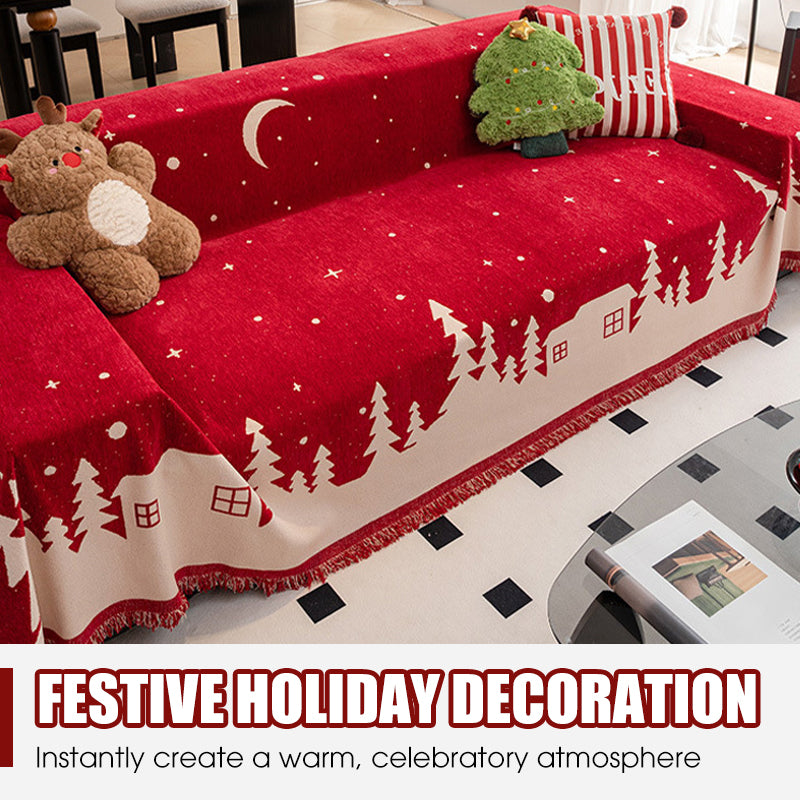 🧑‍🎄 50 % RABATT -🌲Weihnachten Chenille Sofa Schonbezug