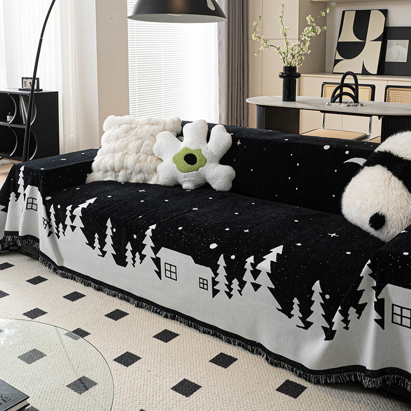 🧑‍🎄 50 % RABATT -🌲Weihnachten Chenille Sofa Schonbezug
