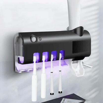 🦷🚿 UV-Zahnbürsten-Sterilisator & Halter zur Wandmontage