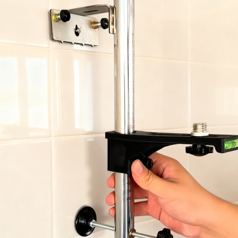 Einstellbare Laser-Nivellier-Wandhalterung