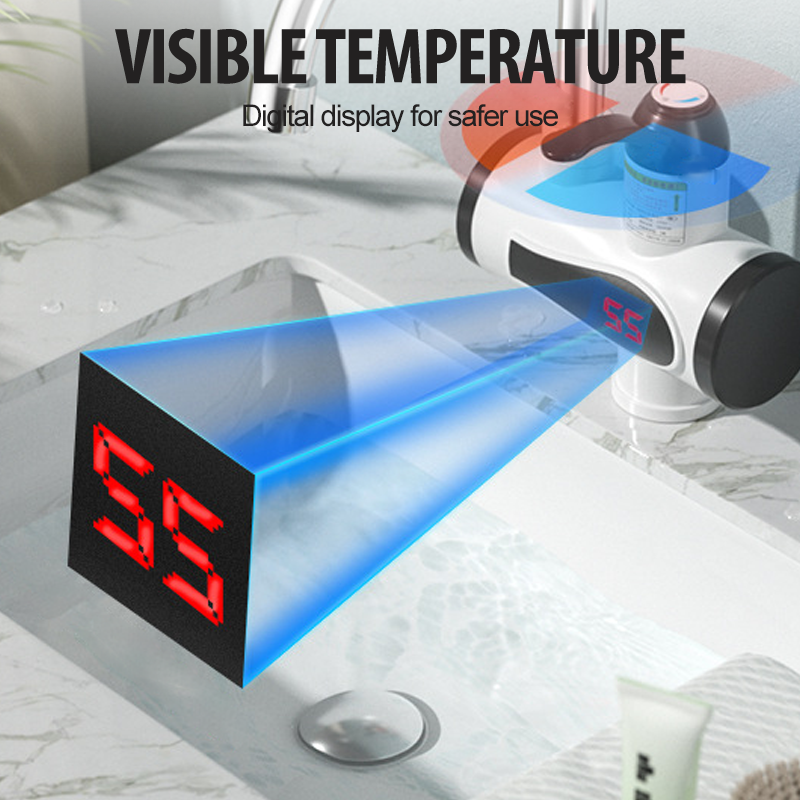 🖤 Black Friday 50 % sparen! 💎 Sofort-Heißwasserhahn – Premium Qualität für Küche & Bad