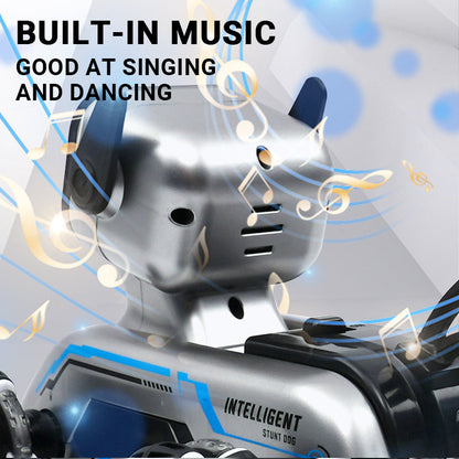 🤖 50% RABATT GROSSE RABATTAKTION! ✨ 8-Rad Stunt Roboter Hund - 360° Flips & LED-Leuchten mit Gestenerkennung für Interaktiven Spielspaß 🐶🎮