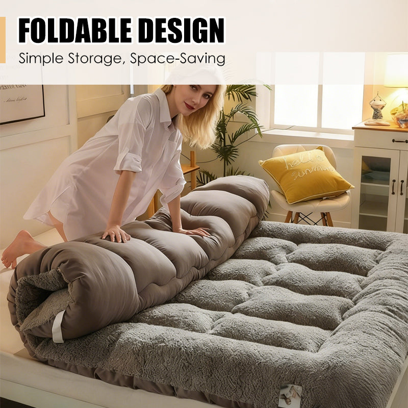 🔥 Neujahrsverkauf 50 % Rabatt!🔥Stützende & wärmende dicke Matratzenauflage