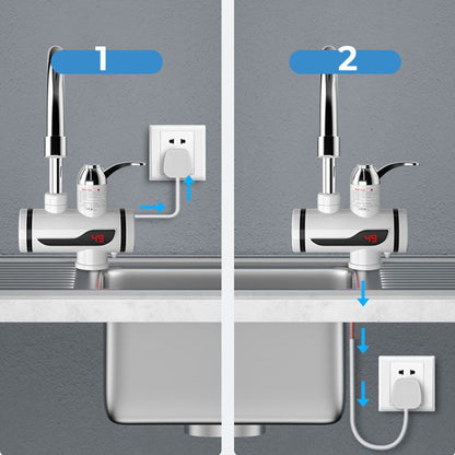 Elektrischer Durchlauferhitzer Wasserhahn