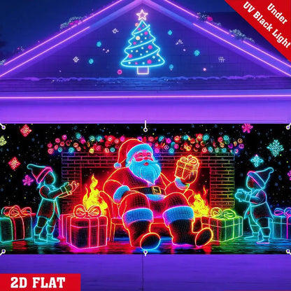 🔥Solange der Vorrat reicht 54 % Rabatt!🎉UV-fluoreszierendes Weihnachtsbanner