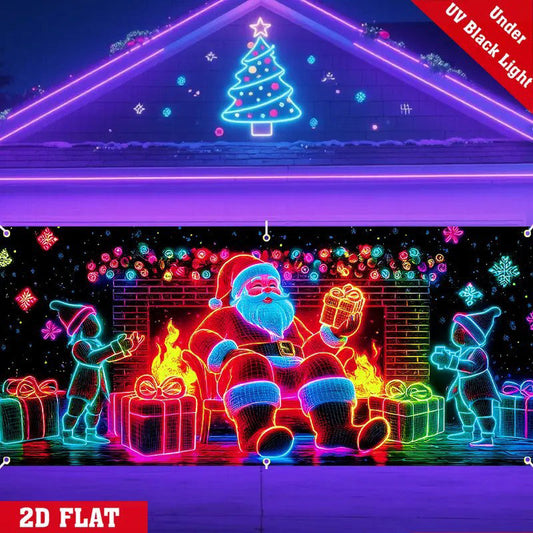 🔥Solange der Vorrat reicht 54 % Rabatt!🎉UV-fluoreszierendes Weihnachtsbanner