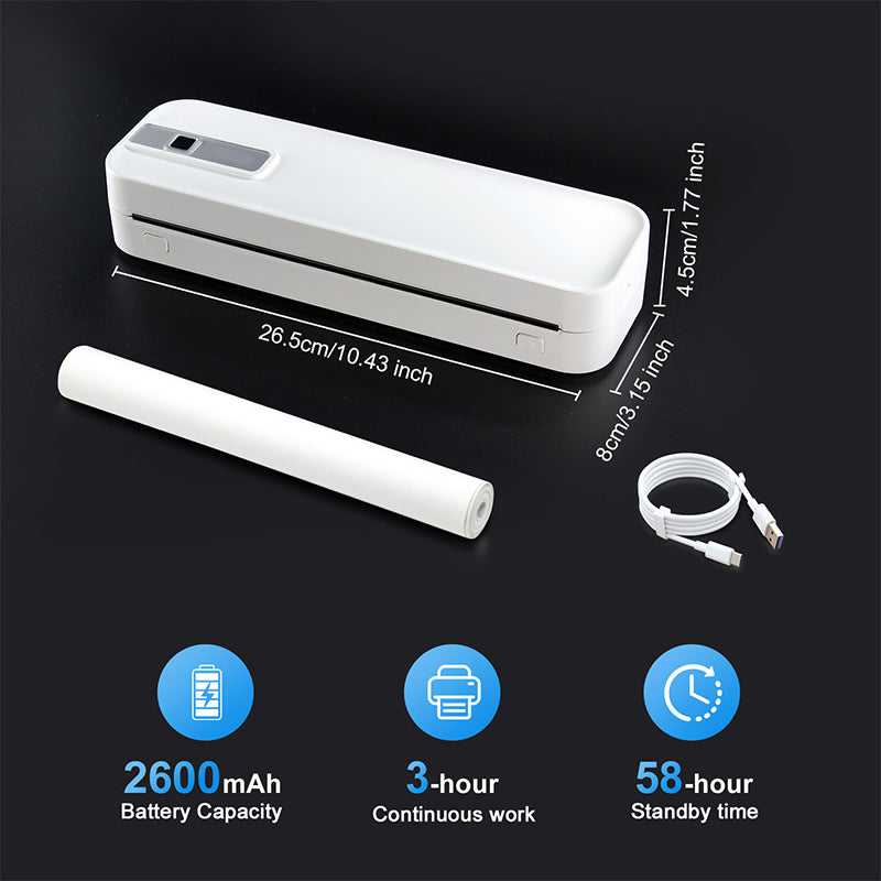 🔥 Black Friday - 70 % Rabatt zum Tiefstpreis! 🔥 Tragbarer Bluetooth-Thermodrucker – Drucken Sie überall! 🚀 Kostenloser Versand!