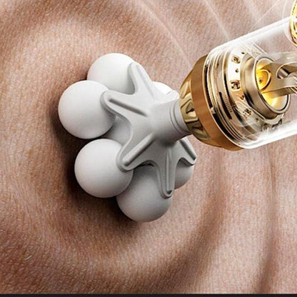 Intelligente Tiefengewebe-Massagepistole mit Multi-Aufsätzen