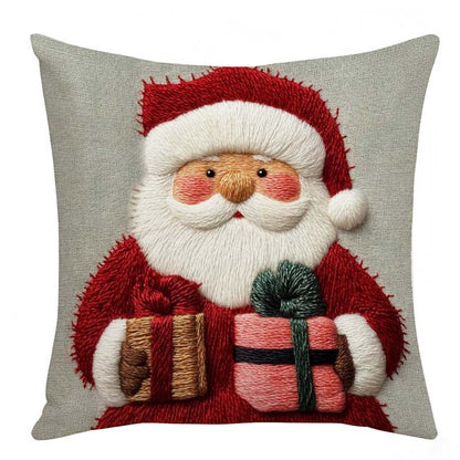 🔥Black-Friday-Mega-Angebot – 50 % Rabatt!🔥🎄Festlicher Weihnachtsfigur-Kissenbezug