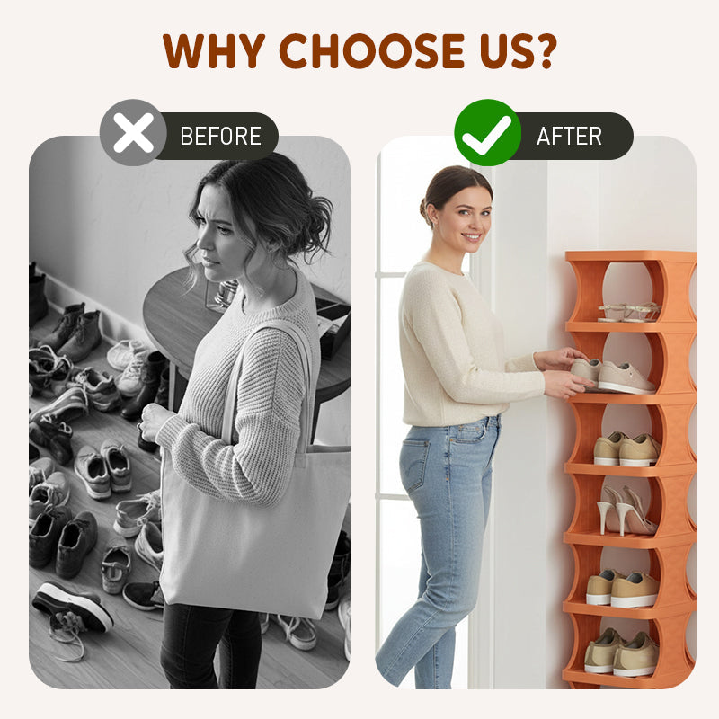 Mehretagiger Schuhregal-Organizer