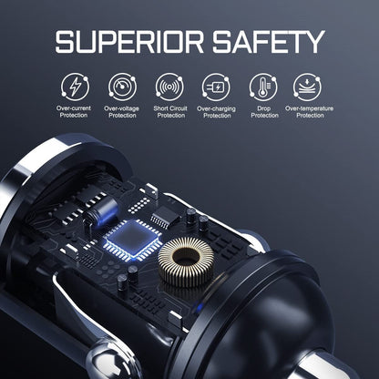 🔥 49 % RABATT 🔥 Multikompatibles 100-W-Schnelllade-Autoladegerät