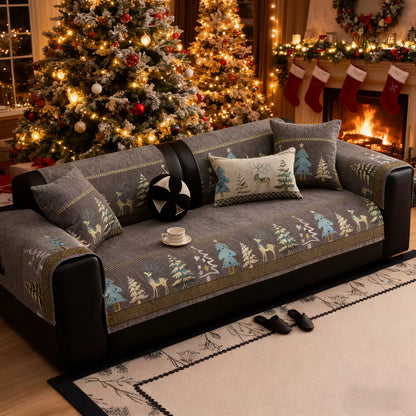 💖Black-Friday-Mega-Angebot – 50 % Rabatt!💖Flauschige, rutschfeste Sofadecke aus Chenille