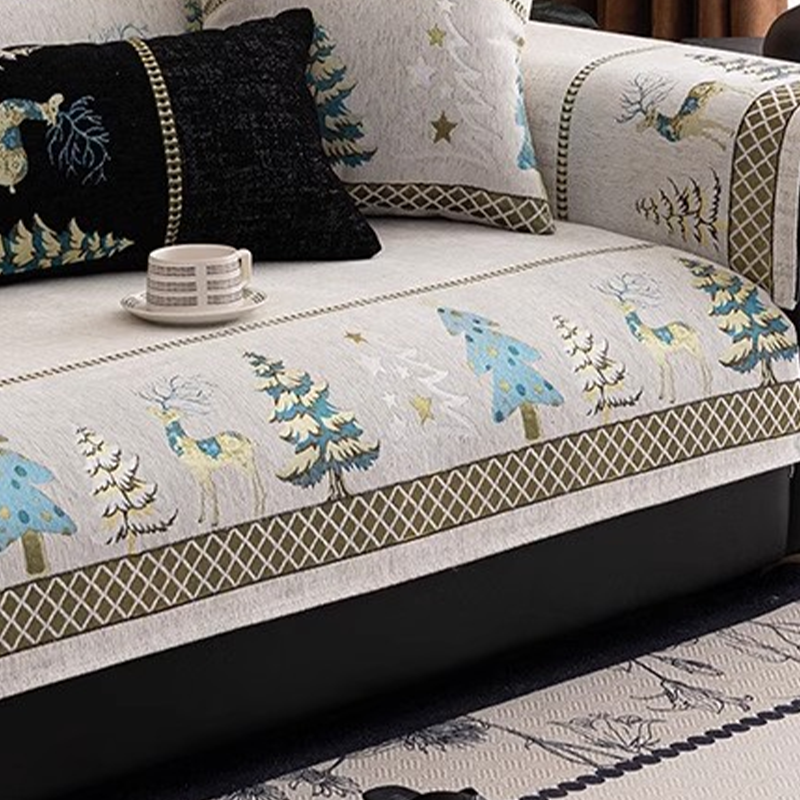 💖Black-Friday-Mega-Angebot – 50 % Rabatt!💖Flauschige, rutschfeste Sofadecke aus Chenille