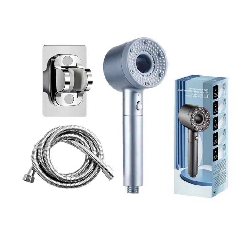 🚿 50 % RABATT! 💦 HOCHDRUCK-DUSCHKOPF – 5 Strahlarten und sofortige Installation, wassersparendes Design mit Anti-Kalk-Technologie, Spa-Erlebnis zu Hause 🌟🛁