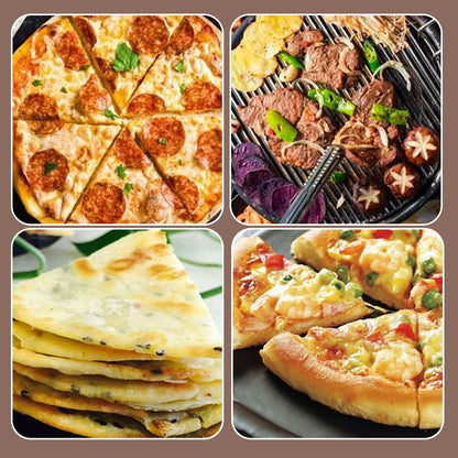 3-in-1-Pizzaschere aus Edelstahl