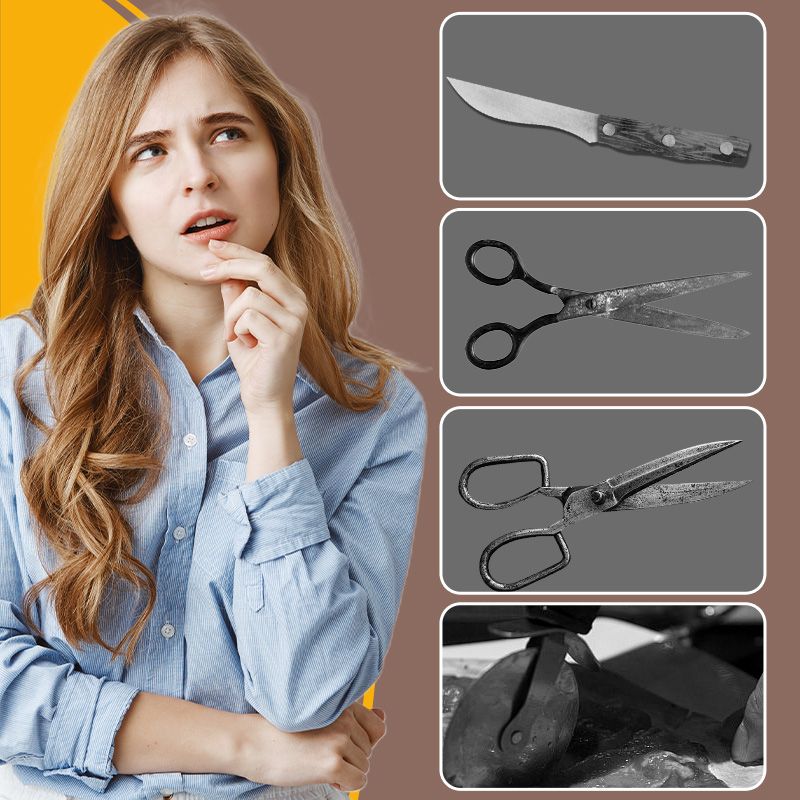 3-in-1-Pizzaschere aus Edelstahl