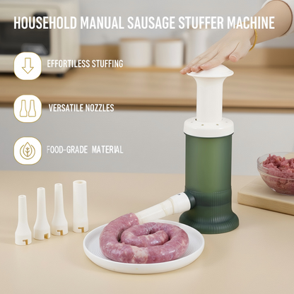 ⏰🌭 Manuelle Wurstfüllmaschine für den Haushalt✨