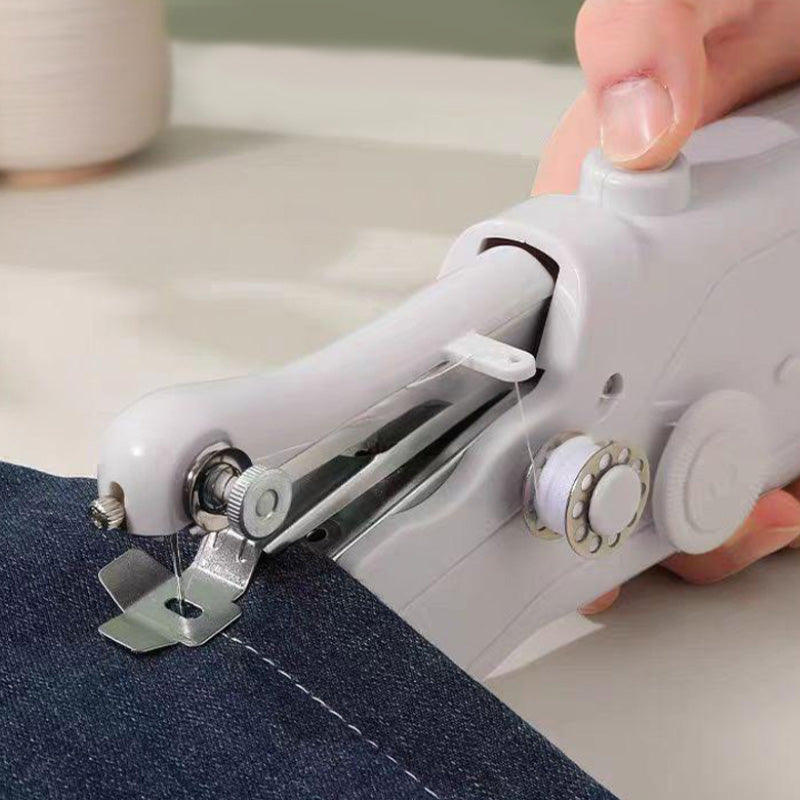 🧵 Mini Elektro-Nähmaschine – Leicht, Tragbar & Einfach zu Bedienen! ✨
