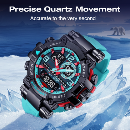⌚ 50% RABATT! 💧 Multifunktionale Wasserdichte Digitale LED-Uhr – Stoppuhr, Alarm & Perfekt Für Sport & Outdoor Aktivitäten 🏃‍♂️