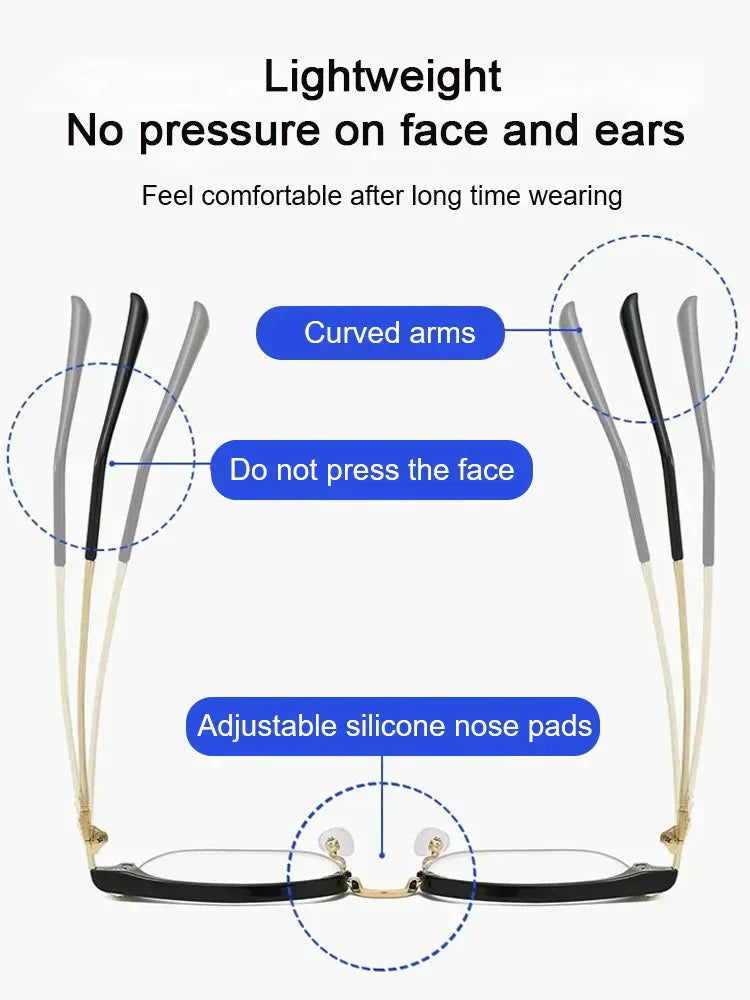 👓 60% RABATT! 🔥 Ultra Leichte Anti-Blau Licht Lesebrille – 2026 Neuheit – Blaulichtfilter, Komfortpassform & Modernes Design ✨