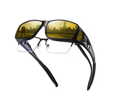 👓 Dark Vision-Fahrbrille – entspiegelt und polarisiert, perfekt für Nachtfahrten ✨