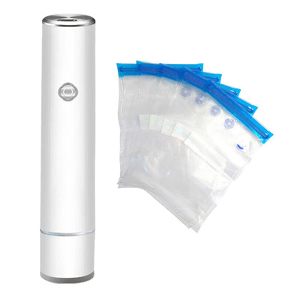 🥡 Mini Hand-Vakuumierer für Lebensmittel - Kompakt & tragbar für die Aufbewahrung frischer Lebensmittel