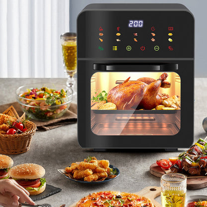 🔥2025 HEISSER VERKAUF🍳🍗Multifunktionale visuelle Heißluftfritteuse mit Touchscreen