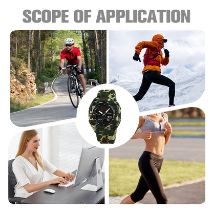 ⏰ 50 % Rabatt 💥 SKMEI Robuste Herren-Digital-Sportuhr