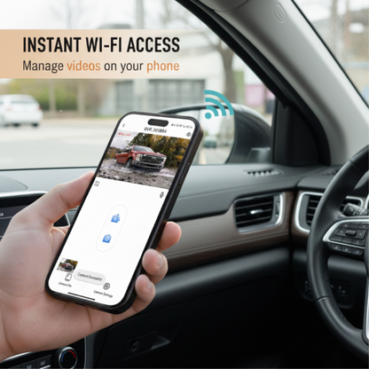 🔥Solange der Vorrat reicht 50 % Rabatt!📷1080P HD-Dashcam mit WLAN und Nachtsichtfunktion🚗