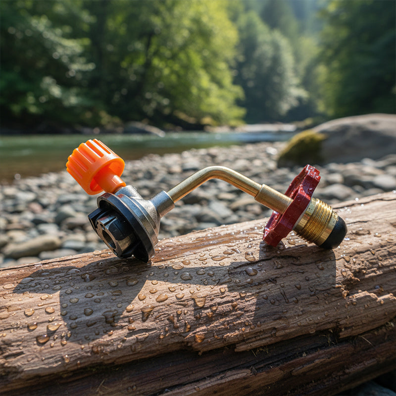 🛢️ KAUFE 2, ERHALTE 1 GRATIS! ⛺ Gasflaschen-Nachfülladapter – Leckagesicher, Universelle Passform & Robustes Reisezubehör 🔥🛠️