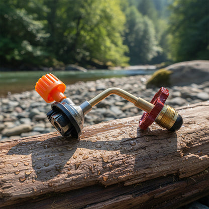 🛢️ KAUFE 2, ERHALTE 1 GRATIS! ⛺ Gasflaschen-Nachfülladapter – Leckagesicher, Universelle Passform & Robustes Reisezubehör 🔥🛠️