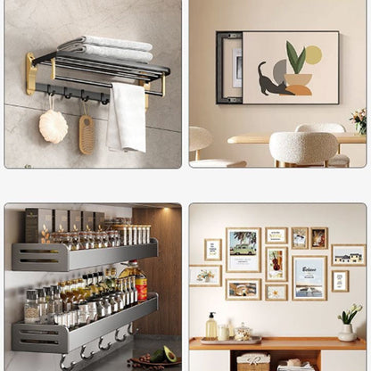 ✨ Nagelfreier Kleber – starke Haftung, bohrfreie Montage, erfüllt all Ihre Befestigungsbedürfnisse! ✨