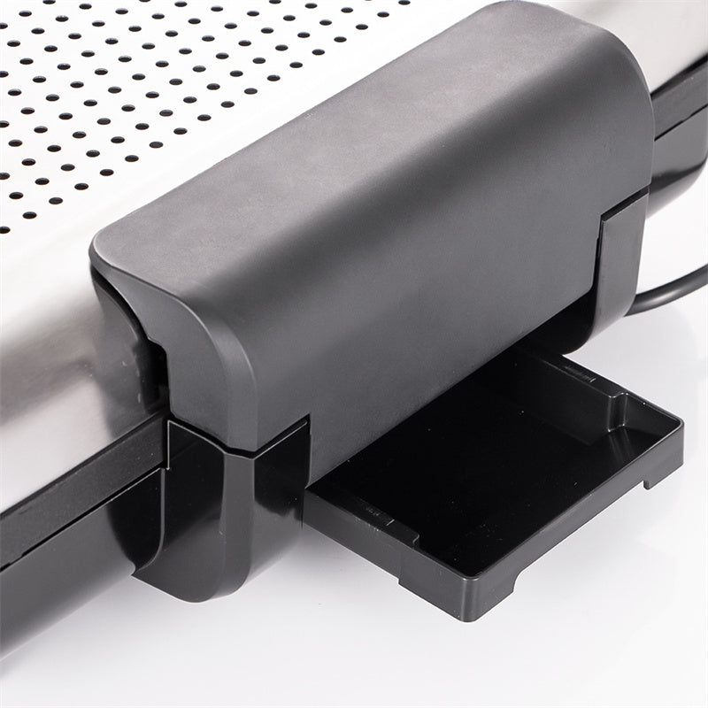 🔥2200W Rauchfreier Indoors Grill mit Antihaft-Grillplatte