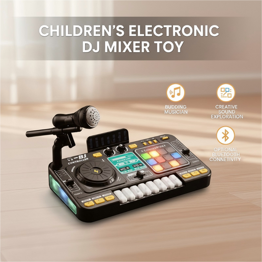 📢📢 60 % RABATT !! ✨Elektronisches DJ-Mixer-Spielzeug für Kinder